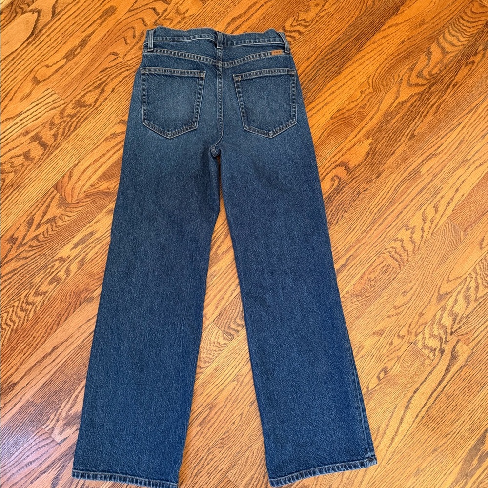 AYR Dark Blue Straight Leg Jeans